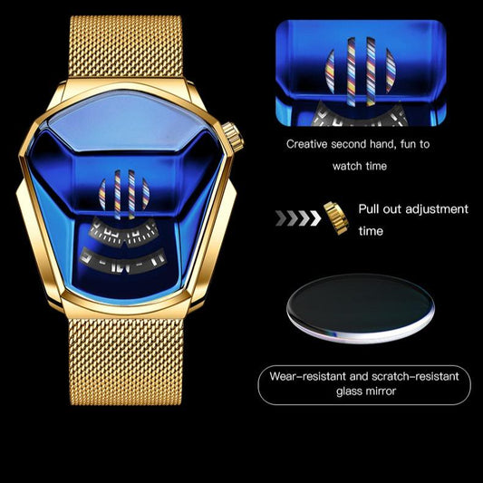 ⌚60% de réduction🔥Montre de luxe pour homme Racing Sport Rhombus