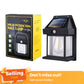 ✨ 50% OFF! 🏡 Solar Tungsten Wall Light – Auto-on, warm glow & wire-free ✨