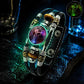 💥Offre de dernière minute – 50 % de réduction ☪️Bracelet en cuir avec signe du zodiaque, phosphorescent, pour hommes et femmes (6,9/8,1 pouces)♑️