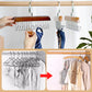 Cintre pour Ceintures en Bois pour Placard avec 8 Crochets