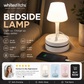 💡🔌 Lampe de chevet avec prises USB et secteur – 50 % de réduction ! 3/4 prises secteur, 2 ports USB, 1 port Type-C – rechargez vos appareils pendant que vous dormez. ⭐🏠