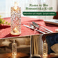 🕯️ 50 % DE RÉDUCTION EN CE MOMENT ! ✨ Lampes de table LED à cristaux - Lampes de table romantiques pour la nuit🎁