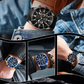 🔥PROMO EXCEPTIONNELLE ! 💎 Montre bracelet luxe quartz multifonction masculine