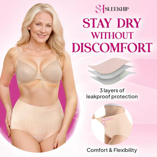 💥Soldes de fin d'année - 70 % de réduction💞Culotte gainante à taille haute, anti-fuites, galbant les fesses