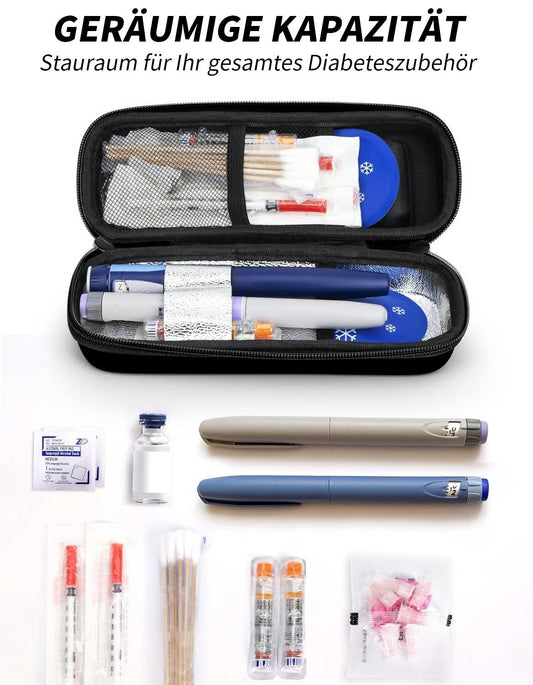 ✨ NUR HEUTE: 49 % RAB✨ AUJOURD'HUI SEULEMENT : 49 % DE RÉDUCTION 🔥 Sac isotherme pour insuline avec indicateur de températureATT 🔥 Insulin-Kühltasche mit Temperaturanzeige