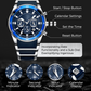 🔥PROMO EXCEPTIONNELLE ! 💎 Montre bracelet luxe quartz multifonction masculine