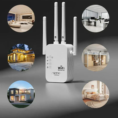 📢📢50 % de réduction !!! 🎅 Extenseur WiFi 2025 – 1200 Mbps, double bande, couvre 10 000 pi² & connecte 50 appareils 📶🏠