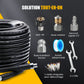 🚿 Kit de Nettoyage Haute Pression 5800 PSI pour Égouts - Buse Rotative et Flexible Renforcé pour Déboucher les Canalisations 🛠️✨