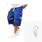 ⏳DERNIER JOUR DE SOLDES 50 % DE RÉDUCTION !!📢Pantalon cargo capri décontracté à cordon pour homme