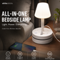 💡🔌 Lampe de chevet avec prises USB et secteur – 50 % de réduction ! 3/4 prises secteur, 2 ports USB, 1 port Type-C – rechargez vos appareils pendant que vous dormez. ⭐🏠