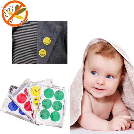 🦟 DITES ADIEU AUX MOUSTIQUES - Patchs anti-moustiques Smiley
