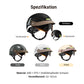 🛡️Casque de moto léger, respirant et résistant aux chocs