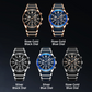 🔥PROMO EXCEPTIONNELLE ! 💎 Montre bracelet luxe quartz multifonction masculine
