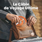 🔥🔥Câble de Charge Rapide 3-en-1 180° Rotatif 120W🔥 (Câble de chargement rotatif)
