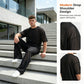 📢📢40 % DE RÉDUCTION !! ⏰Ensemble 2 pièces : t-shirt pour homme et pantalon large