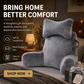 🛋️50 % DE RÉDUCTION EN CE MOMENT ! Oreiller multifonctionnel pour le dos, idéal pour la lecture au lit — Coussin de soutien lombaire en velours doux avec accoudoirs et poche latérale, parfait pour lire, jouer, travailler et regarder la télévision au