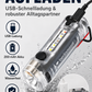 Multifunktionale wiederaufladbare Mini-Schlüsselanhänger-Taschenlampe