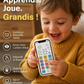 📱 50 % DE RÉDUCTION – Smartphone éducatif pour enfants | Pédagogique, protège les yeux et idéal pour l'apprentissage ✨👶