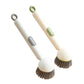 📢Méga soldes📢Brosse de nettoyage rotative à long manche pour vaisselle et casseroles.