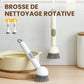 📢Méga soldes📢Brosse de nettoyage rotative à long manche pour vaisselle et casseroles.
