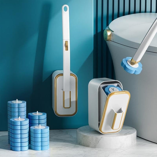 🏆PRIX SPÉCIAL DE LA SEMAINE !!✨Ensemble innovant de brosses de toilettes à fixation murale 🚽