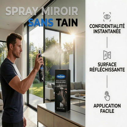 Spray réfléchissant pour vitres, pour la maison et la voiture