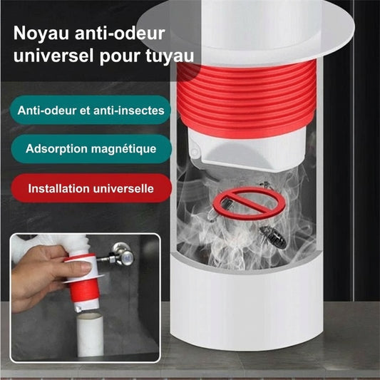 🏆Dispositif anti-odeurs pour tuyau d'évacuation⚡🌿