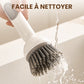 📢Méga soldes📢Brosse de nettoyage rotative à long manche pour vaisselle et casseroles.
