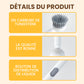 📢Méga soldes📢Brosse de nettoyage rotative à long manche pour vaisselle et casseroles.