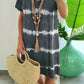 -50% Aujourd’hui 👗✨ Robe Femme Tie-Dye à Col V
