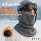 🎉Tidsbegrænset tilbud: 50 % RABAT ❄️ Termisk balaclava-ansigtsmaske | Vindtæt vinterhætte til skiløb, cykling og vandreture