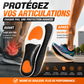 Semelles sport amortissantes avec soutien de la voûte plantaire