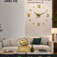 -50% Aujourd’hui 🌙🏠 Horloge Murale 3D Lumineuse en Acrylique