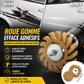 Disque abrasif en caoutchouc pour racloir à caoutchouc