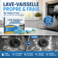 -50% Aujourd’hui 🍽️✨ Tablettes Lave-Vaisselle Nettoyage Profond