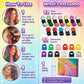 🎉🔥Last Day 50% OFF - 🌈12-Color Temporary Hair Chalk Applicator Set🎁-Ready for Christmas!🎅