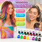 🎉🔥Last Day 50% OFF - 🌈12-Color Temporary Hair Chalk Applicator Set🎁-Ready for Christmas!🎅