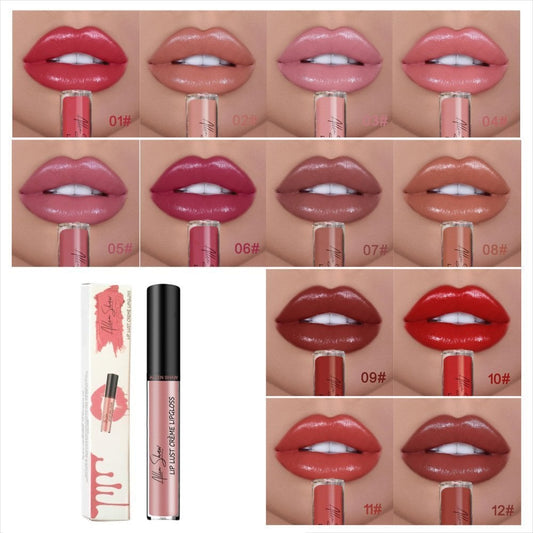 🔥JULY BIG SALES - Buy 1 get 1 free🔥12 Color Cream Texture Lipstick Waterproof