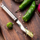 Core Peppers Instantly! Stainless Steel Pepper Corer