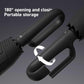 ☔50% OFF NOW! Automatic Folding Umbrella – Windproof Waterproof Compact Travel Umbrella with C-Shaped Hands-Free Hook Handle for Rain & Sun