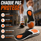 Semelles sport amortissantes avec soutien de la voûte plantaire