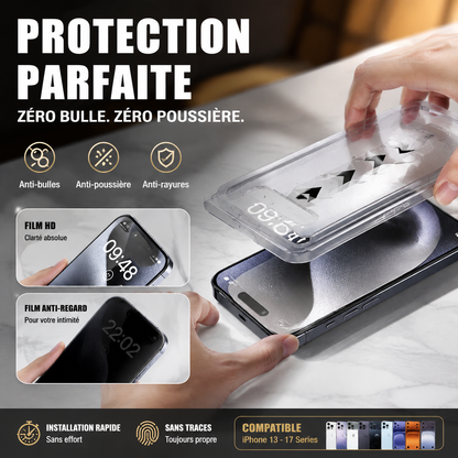 Promo Flash ⚡📱 Verre Trempé Sans Bulles