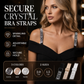 🔥 50 % DE RÉDUCTION · Bretelles de soutien-gorge antidérapantes à strass ✨