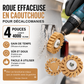 Disque abrasif en caoutchouc pour racloir à caoutchouc