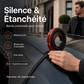 Bande d'étanchéité universelle pour voiture, imperméable et insonorisante (8 m / 315 pouces)