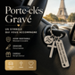 🎁 1 Acheté = 1 Offert ✝️ Porte-Clés Croix en Acier Inoxydable “Drive Safe”