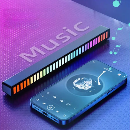 🎶 LED-ljusslinga med musikstyrning – Din mobila ljusshow