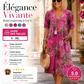 -50% Aujourd’hui 👗☀️ Robe d’Été Imprimée à Col V