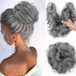 🌸 50 % DE RÉDUCTION EN CE MOMENT ! 🌸 Accessoire pour chignon à clip, à coiffer sur le côté de manière décoiffée