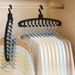 Multifunctional Foldable Clothes Hanger with 11-Hole